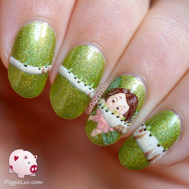 Mariage - March Of The Ants Nail Art
