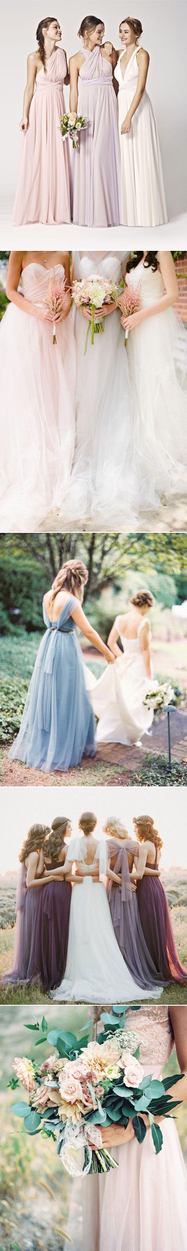 Hochzeit - Top 6 Bridesmaid Dress Trends For Fall Wedding 2015