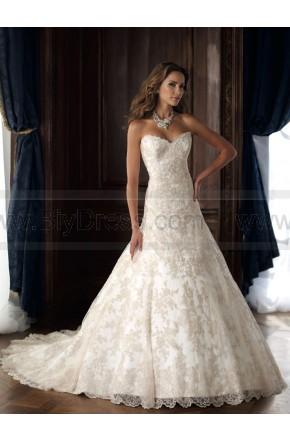 Mariage - David Tutera For Mon Cheri 213252-Petunia Wedding Dress
