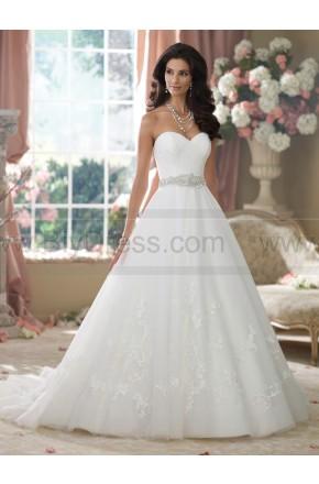Hochzeit - David Tutera For Mon Cheri 214221-Jearl Wedding Dress