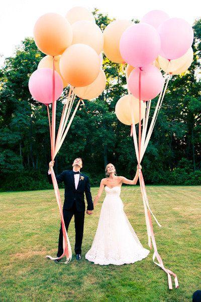 Wedding - Hot Trend: Wedding Balloons!
