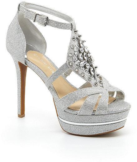 Wedding - Gianni Bini Iconn Jewel Platform Sandals