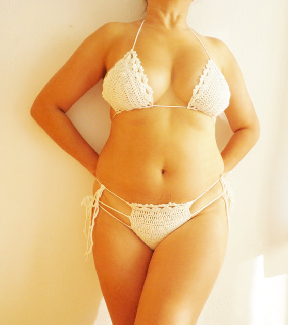 Mariage - Pearl Crochet Bikini.