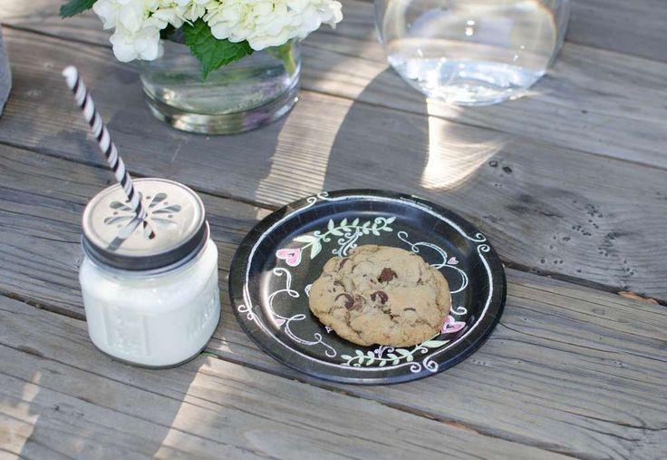 wedding theme milk and cookies engagement party ideas 2341844