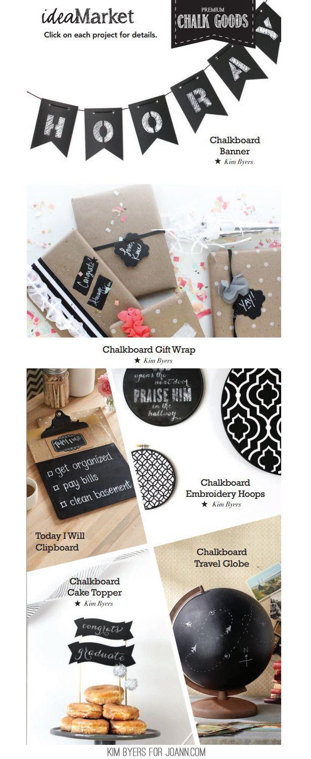 Mariage - How To Make A DIY Chalkboard Banner