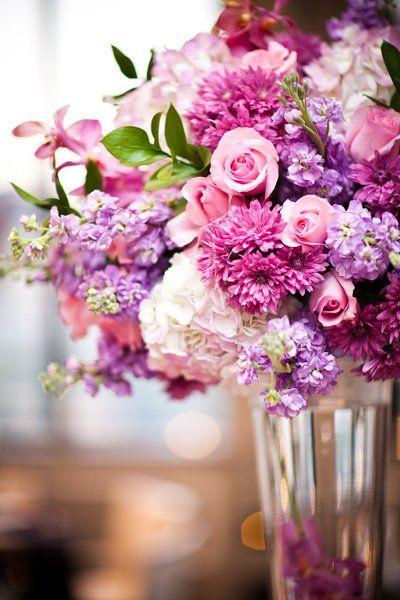 Hochzeit - Abbey's Pink And Lavender  Wedding