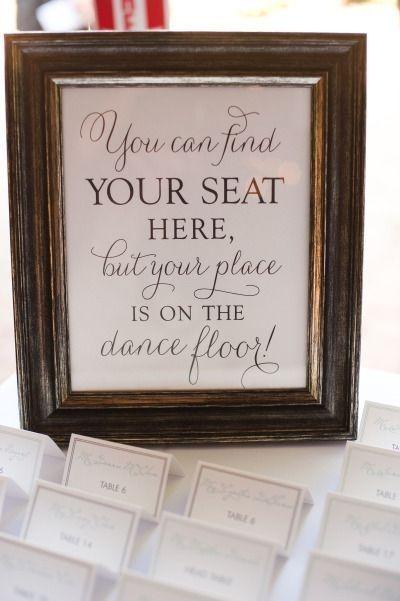 Wedding - 40 Awesome Signs You'll Want At Your Wedding