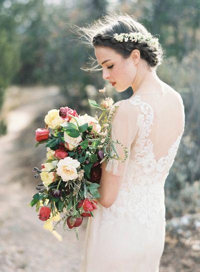Mariage - Southwestern Floral Inspiration From Bows   Arrows Workshop