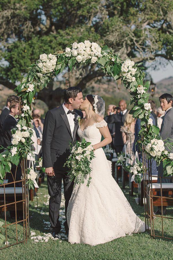 Свадьба - Classic Hollywood Chic Wedding In Carmel Valley
