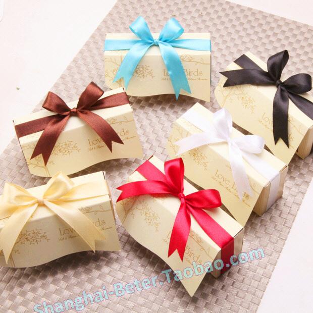 Wedding - Love Birds Salt and Pepper Shaker Multi Color Ribbon Selection BETER TC007 Wedding Decoration from Reliable decor suppliers on Shanghai Beter Gifts Co., Ltd. 