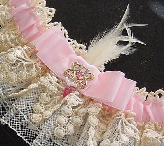 زفاف - wedding garter Lady Antoinette A Peterene exclusive Original design