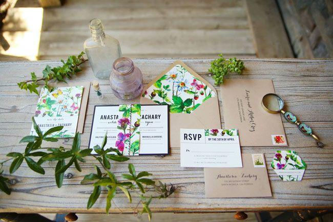 Свадьба - Vibrant Garden Wedding Inspiration