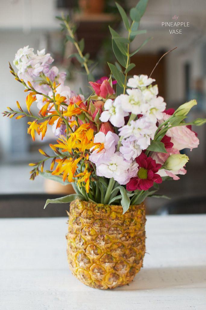 Mariage - HOW TO: PINEAPPLE VASE