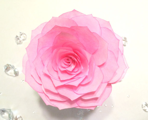 زفاف - Lotus flowers hand made from filter paper in colors of your choice, Wedding cake flowers, Wedding floral decor, Quinceanera floral decor