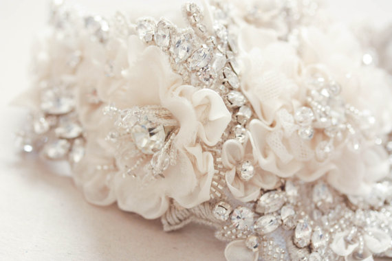 Свадьба - Wedding dress belt - Roma 17 inches (made to order), bridal sashes and belts