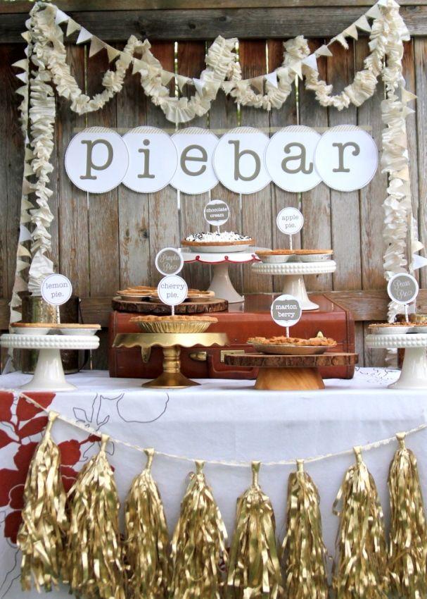 Wedding - Cute Pie Dessert Bars!