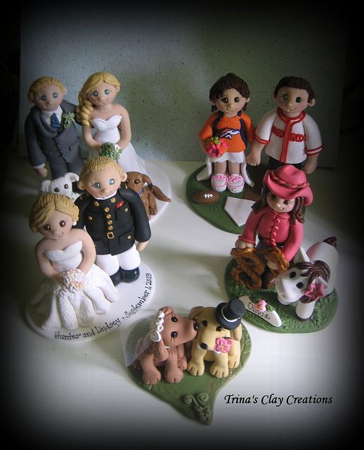 Wedding - "I Made This" From Polymer Clay