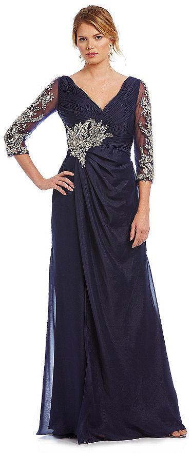 Mariage - Terani Couture Faux-Wrap Gown