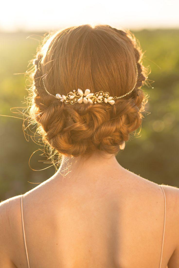 Hochzeit - Wedding Bridal Tiara, Wedding Hair Accessories, Wedding Hairpiece, Bridal Tiara, Swarovski Tiara Gold Brides, Bridal Hair Vine Wedding Tiara