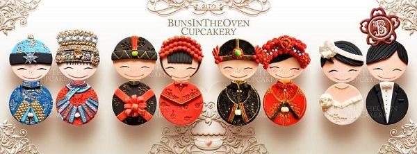 Wedding - Chinese New Year Cupcakes And Cakes: Inspiration For A New Year!