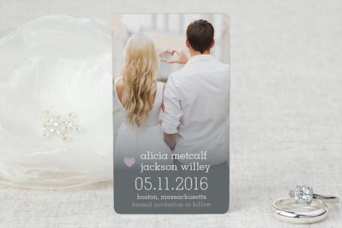 Hochzeit - Snapshot Sweetness Save the Date Magnets