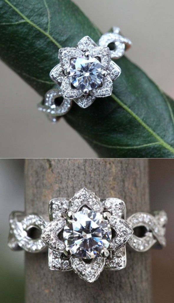 Hochzeit - 1.50 Carat Fancy Diamond Wedding Engagement Ring