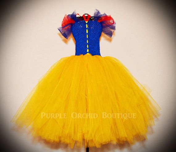 زفاف - Snow White Inspired Tutu Dress - CHILD SIZE
