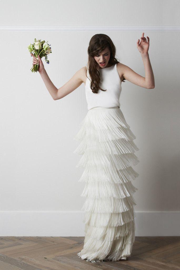 Hochzeit - Charlie Brear Ready-to-wear And Bridal Designer — Isere Skirt