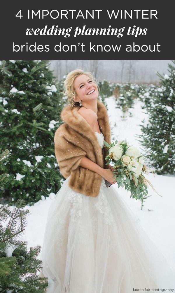 Wedding - 4 Winter Wedding Planning Tips You Don't Know About (yet
