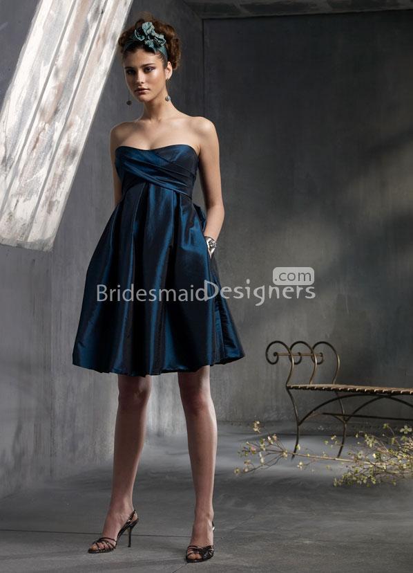 Hochzeit - Silk Taffeta Bridesmaid Dresses, BridesmaidDesigners