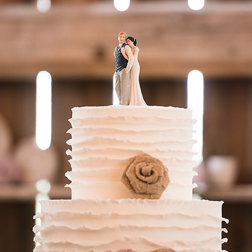 Wedding - A Sweet Embrace – Bride Embracing Groom Couple Figurine