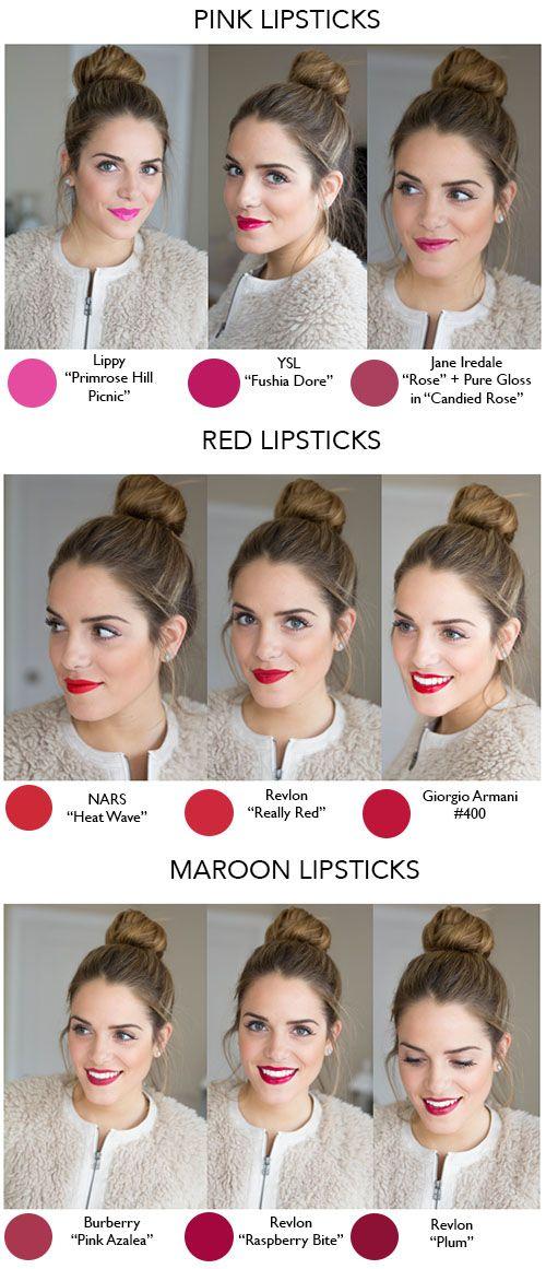 Hochzeit - Lipstick Shades