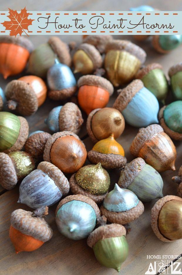 Mariage - How To Paint Acorns