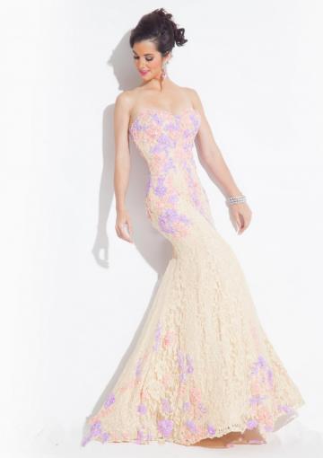 Hochzeit - Buy Australia 2015 Pearl Pink Mermaid Sweetheart Neckline Beaded Appliques Lace Floor Length Evening Dress/ Prom Dresses 6840 at AU$204.21 - Dress4Australia.com.au