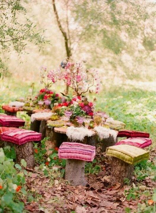 Hochzeit - 15 Dreamy Ideas For Outdoor Dining