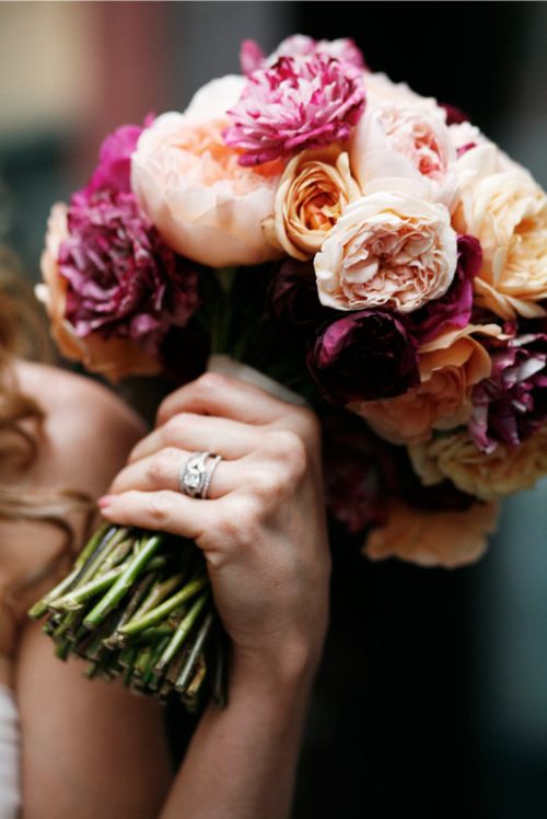 Wedding - Pink Flower Arrangements & Bouquets