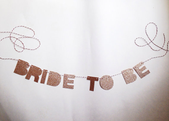 Свадьба - Bride To Be Banner - Bride To Be Decor - Wedding Banner - Bachelorette Party Decor - Bridal Shower Decor - Bridal Shower Banner 