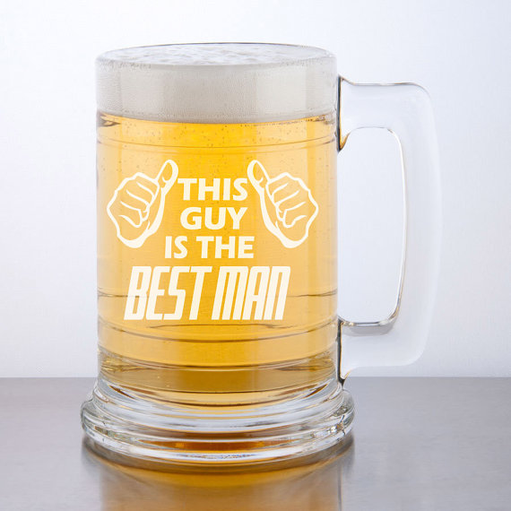 Mariage - Best Man Gift, Bestman Gifts, Best Man Gifts, Will you be my Best man, Wedding Beer glasses, Best man flask, Best man mug, Groomsmen gifts