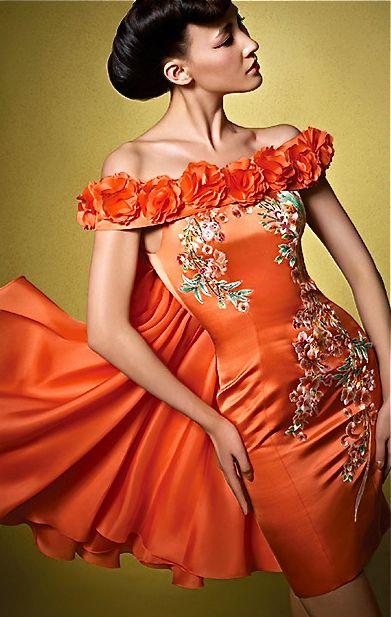 Свадьба - Gowns....Orange Obsessions