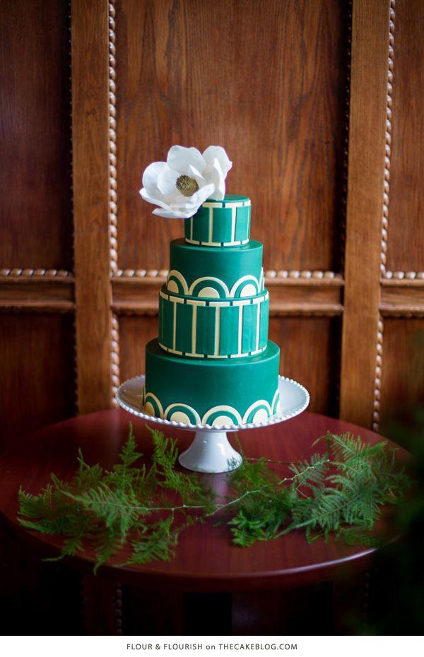 Mariage - 10 Gorgeously Green Cakes10 Gorgeously Green Cakes
