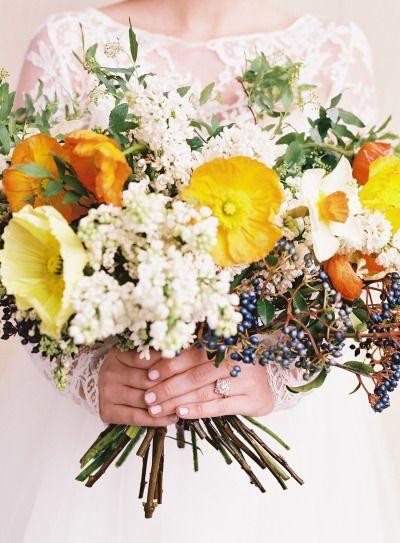Mariage - 25 Chic Bohemian Wedding Bouquets