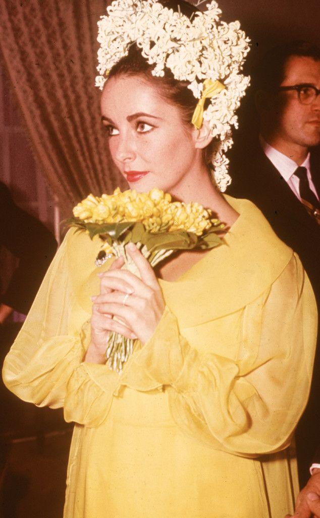 Mariage - Elizabeth Taylor From Celebs Who Didn't Wear White Wedding Gowns