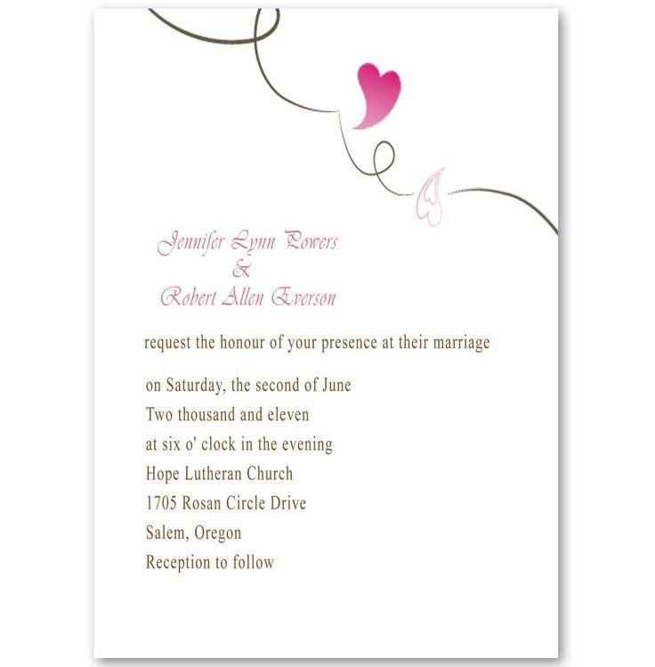 Mariage - Simple Wedding Invitations