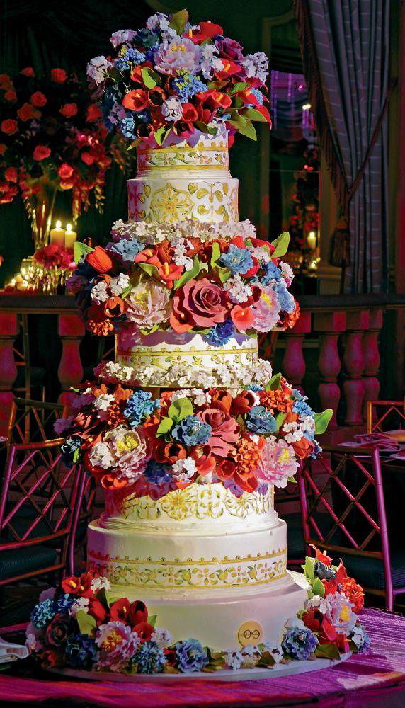Hochzeit - Colorful Cakes