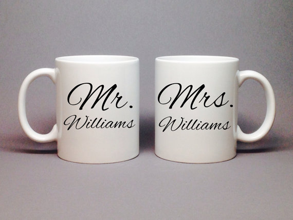 زفاف - Unique Wedding Gift Idea - Bridal Shower Gift - Mr and Mrs Coffee Mug - Unique Bridal Shower Gift - Wedding Gift Idea - Anniversary Gift Mug