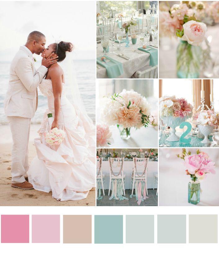 Hochzeit - Beach Wedding Colours To Fit Your Style - Bajan Wed