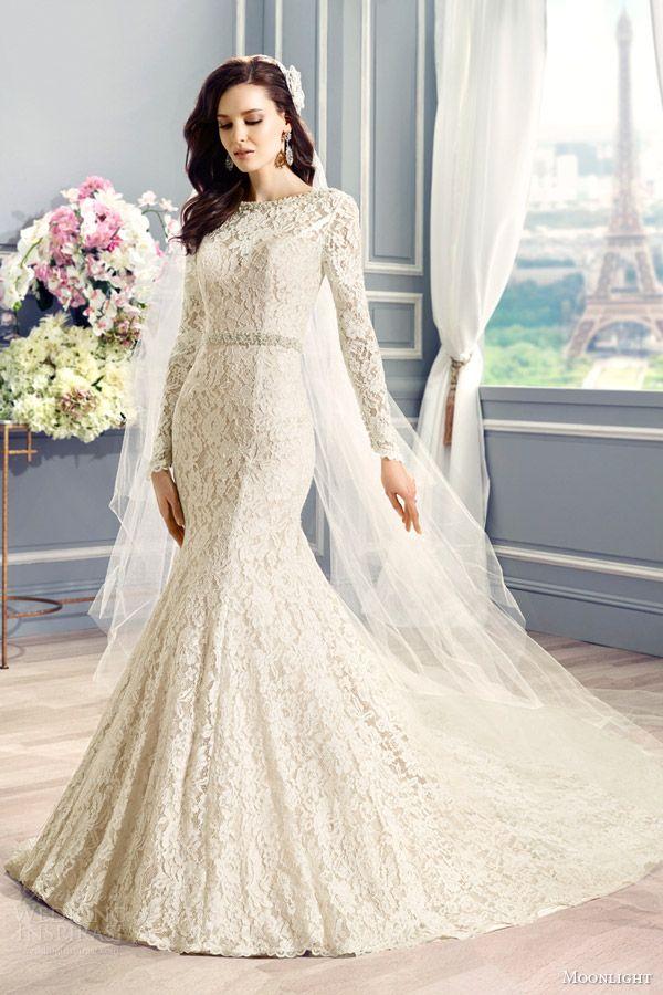 Mariage - Moonlight Couture Fall 2015 Wedding Dresses