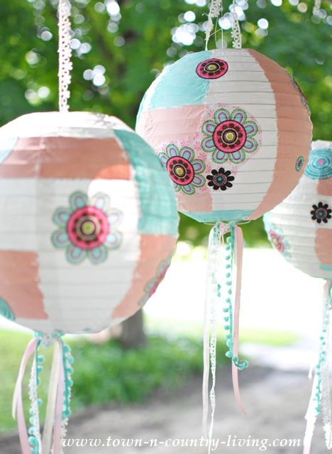 Mariage - How To Create Pretty Paper Lanterns