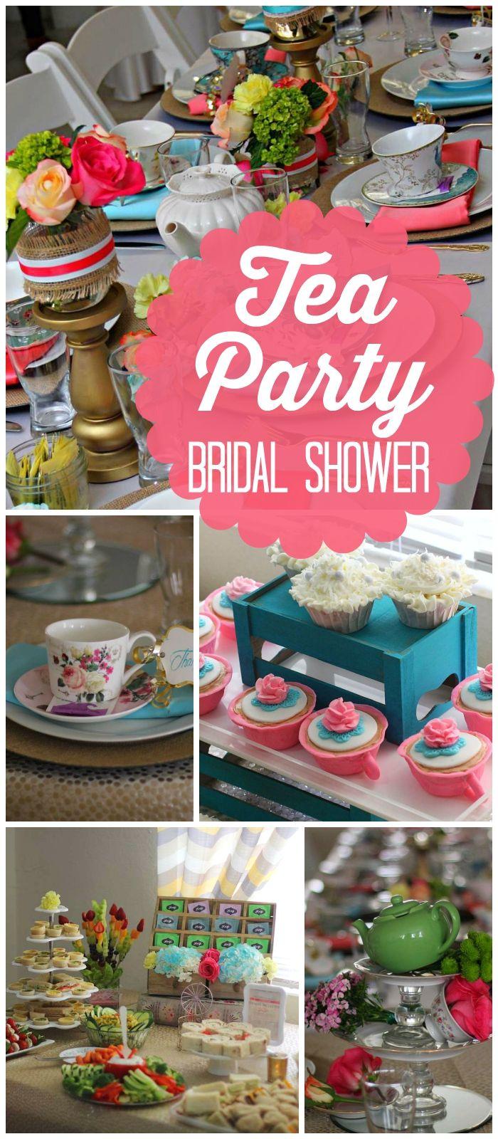 Свадьба - Tea Party / Bridal/Wedding Shower "A Bridal Tea"
