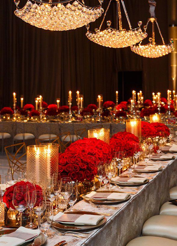 Hochzeit - Sparkling Red Dinner Celebration